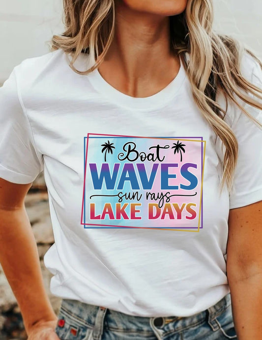 Boat Waves T-Shirt