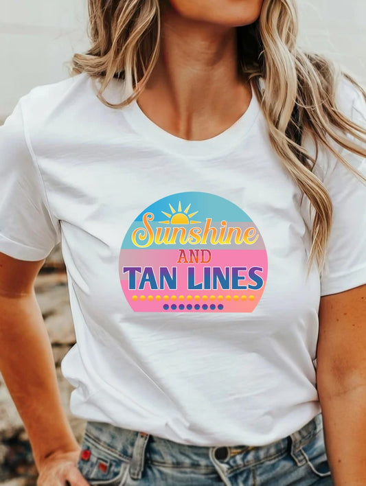 Sunshine And Tan Lines T-Shirt