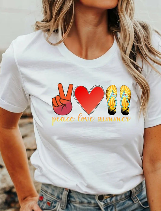 Peace Love Summer T-Shirt