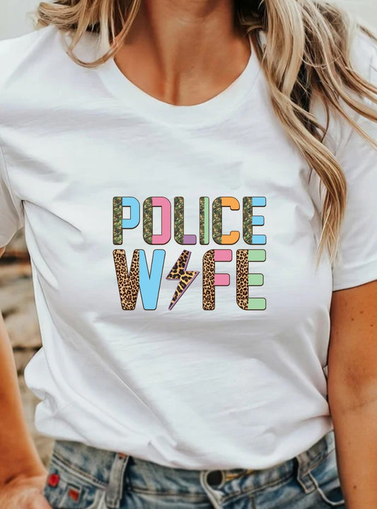 Police Wife T-Shirt