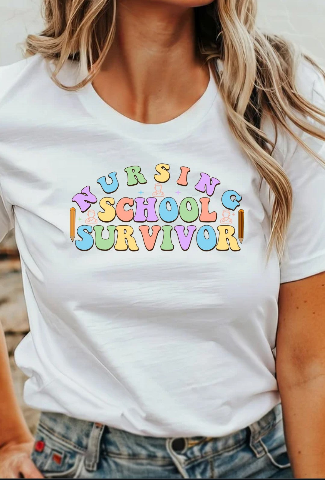 Nursing School Survivor T-Shirt