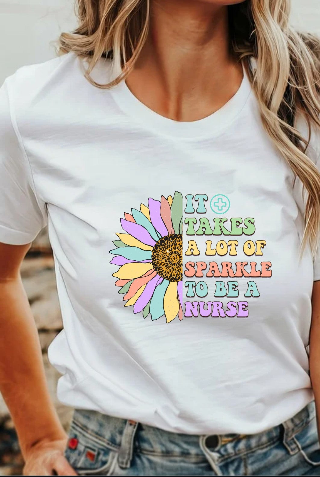 It takes A lot Of Sparkle To Be A Nurse T-Shirt