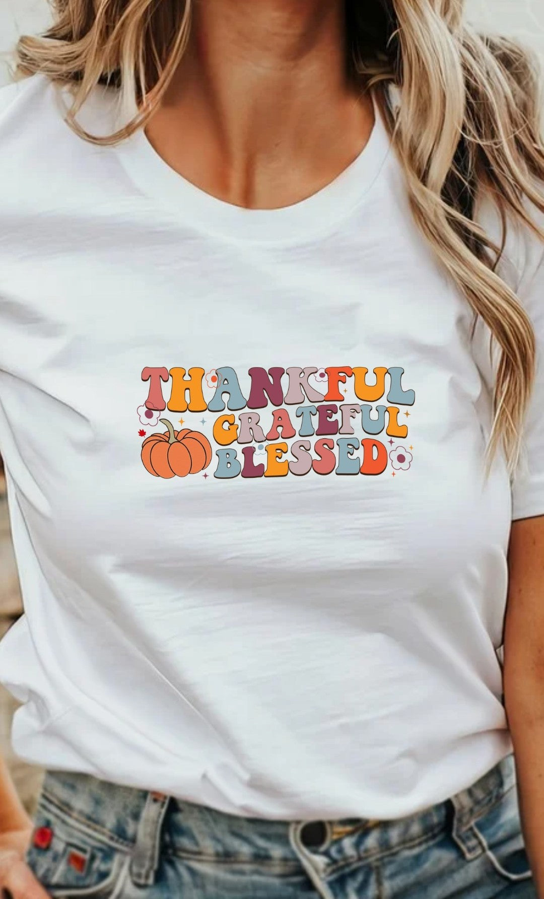 Thankful Grateful Blessed T-Shirt