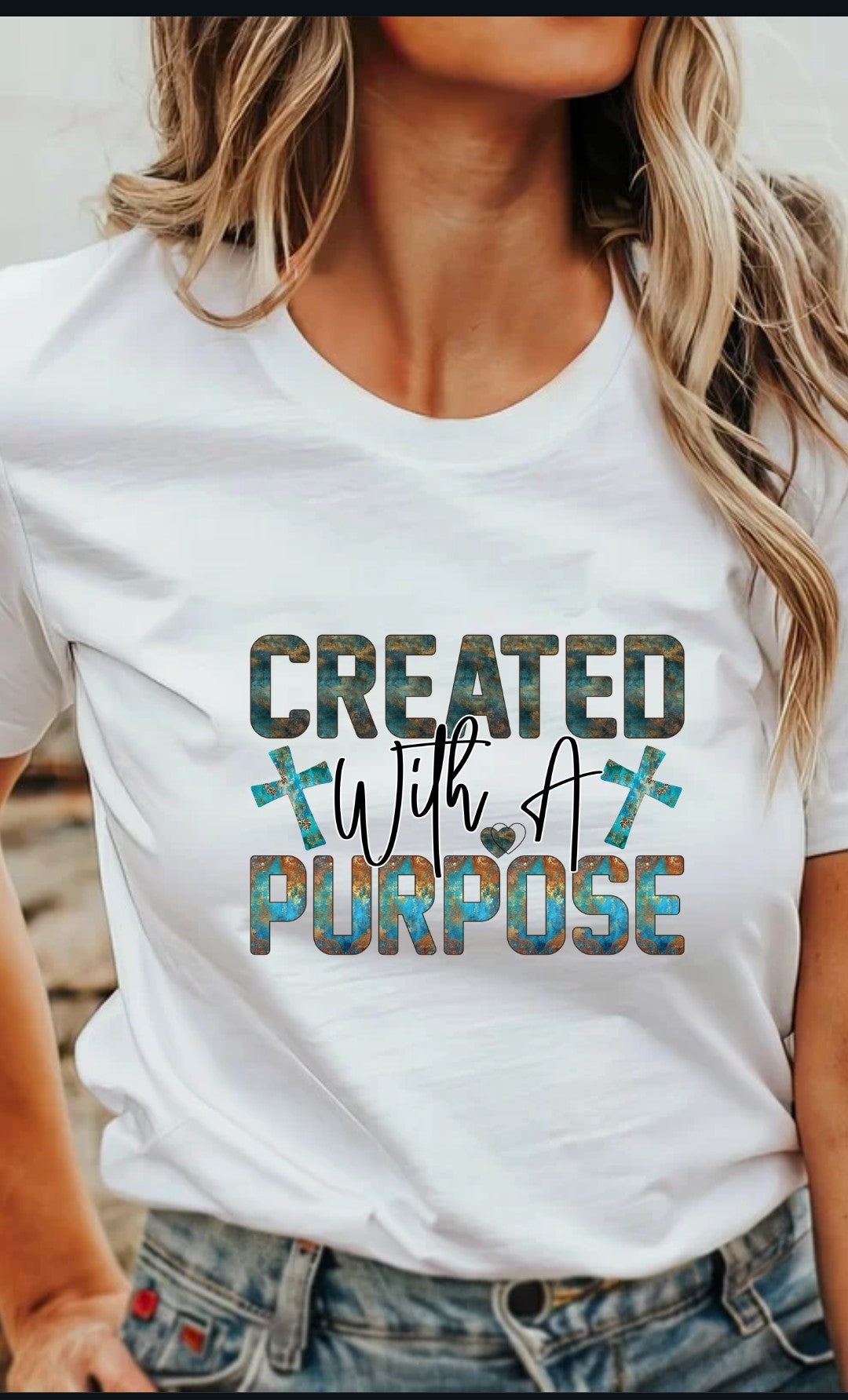 Created With A Purpose T-Shirt